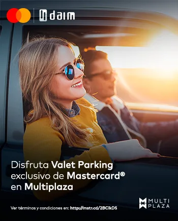 Valet parking en Multiplaza